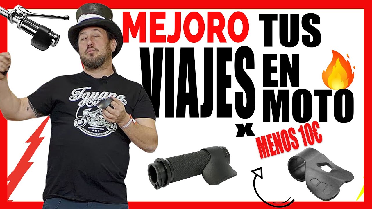 🔥 EL TRUCO de 10€ que REVOLUCIONARÁ tus VIAJES en MOTO ¡CÓMODO, BARATO y ESENCIAL! 🏍️