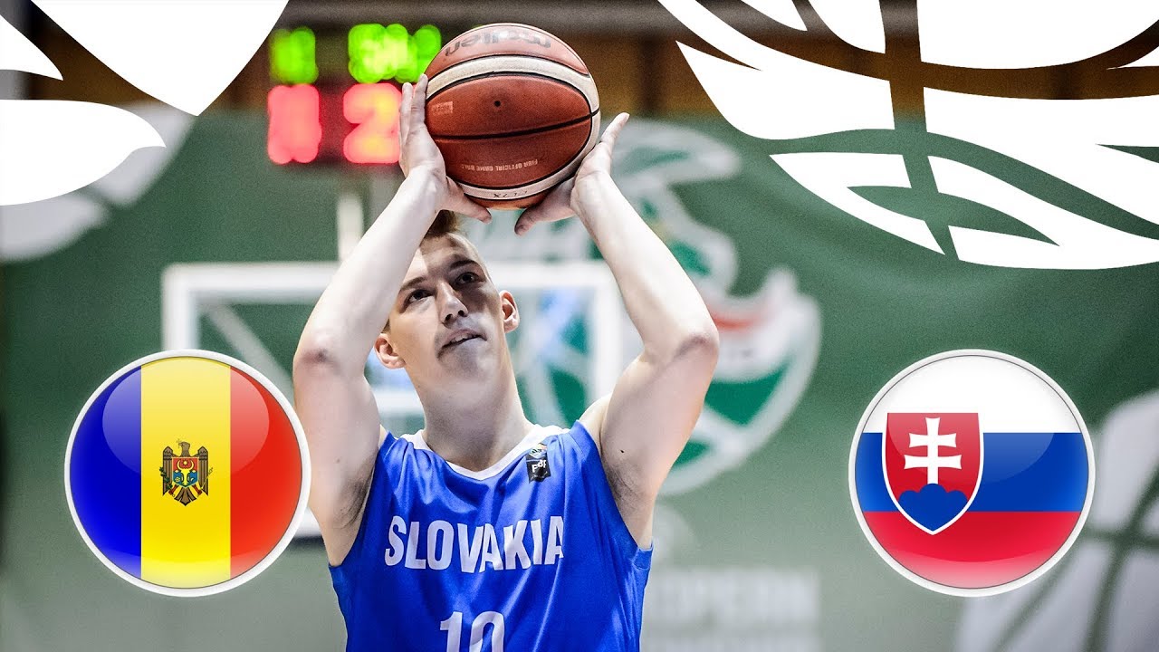 Moldova v Slovakia - Full Game - FIBA U20 European Championship Division B 2018