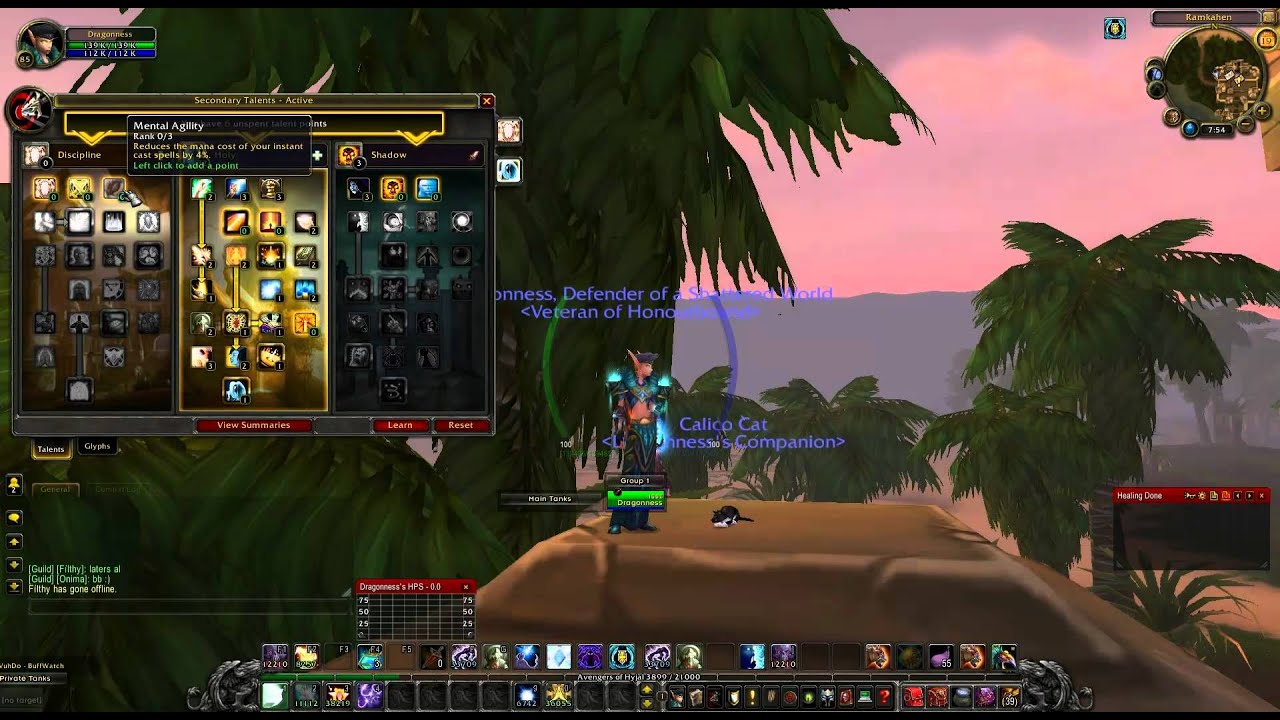 Holy Priest Raid Guide 4.3 - Talents and Glyphs
