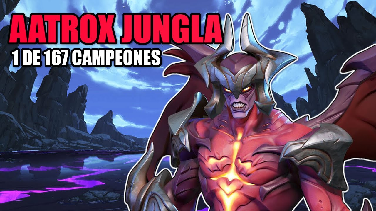 Juego TODOS LOS CAMPEONES en la JUNGLA! - Aatrox