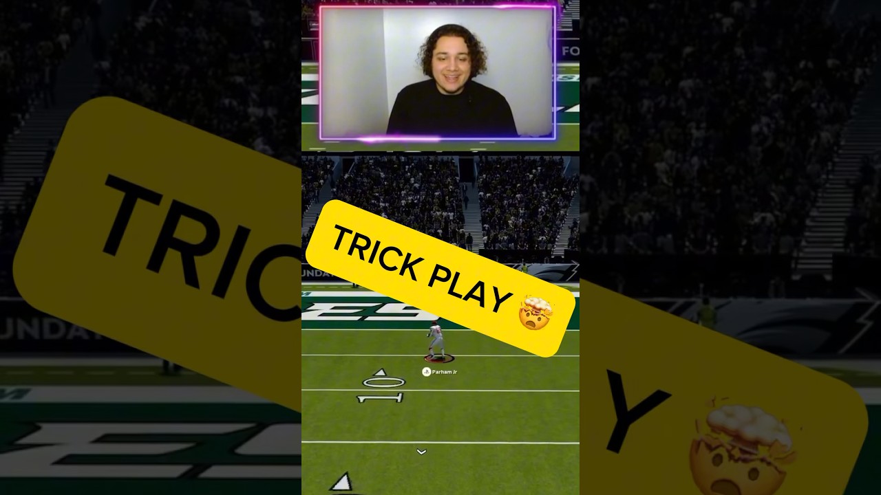 САМЫЙ БЕЗУМНЫЙ ТРЮК В MADDEN 24 #madden24 #madden24gameplay #americanfootball #nfl #touchdown