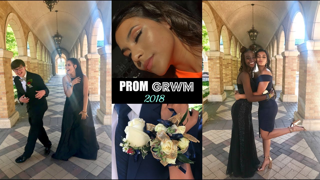 PROM GRWM 2018 + VLOG