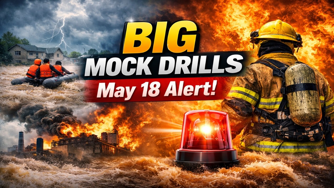 Disaster Preparedness in Action | Telangana's May 18 Mega Drill