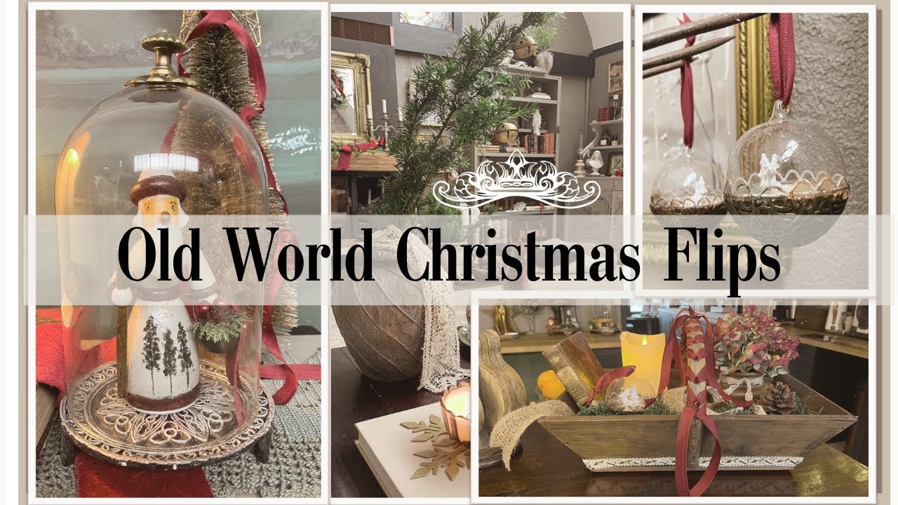 Простые идеи для Рождества в стиле Старого Света своими руками | Экономные вещички с атмосферными...