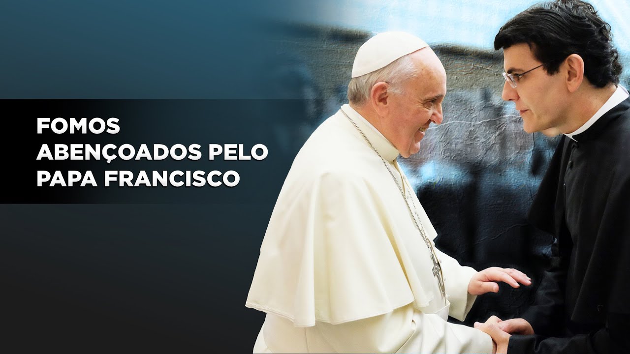 FOMOS ABENÇOADOS PELO PAPA FRANCISCO | @PadreManzottiOficial