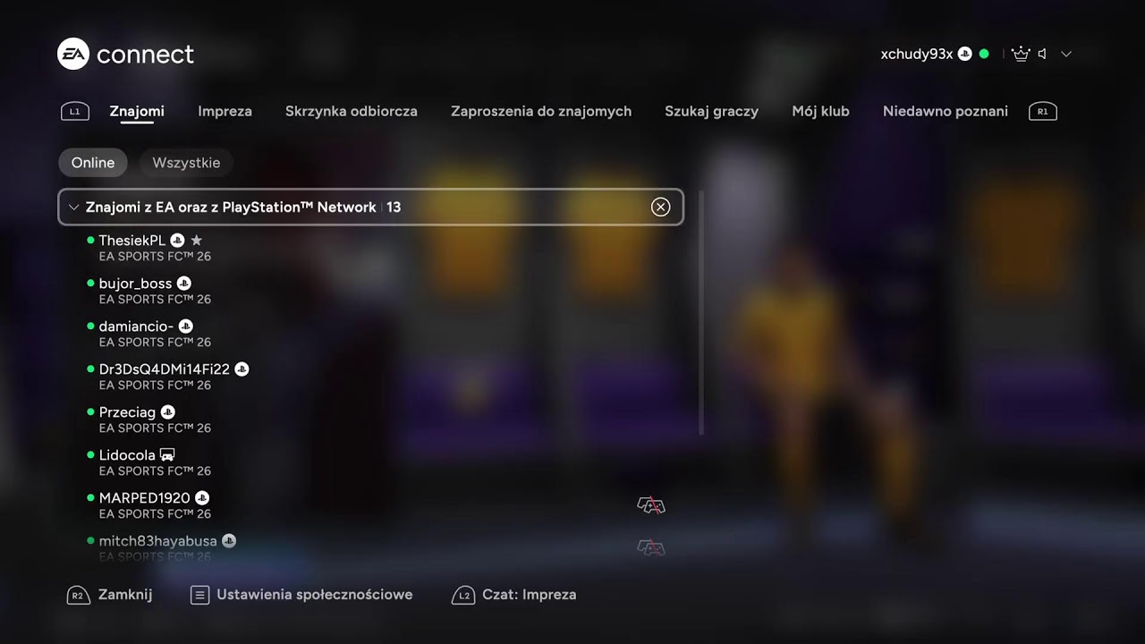 Granie na spontanie: EA SPORTS FC 26  wydarzenia na żywo [Kluby] ST-BR[gkp)