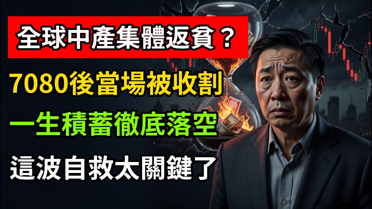 為什麼說2026年是中產階級的噩夢？一場針對70、80後的「養老收割」正在進行！