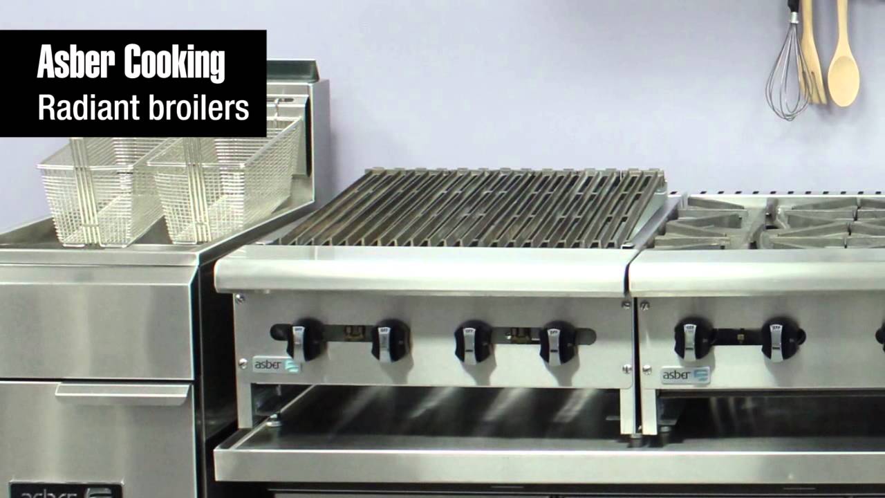 ASBER COOKING Counter Tops: Radiant Broilers, Hot Plates & Griddles