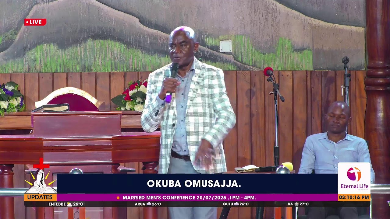 🔴 MARRIED MEN'S CONFERENCE WITH PS.TOM B MUGERWA || 20.07.2025