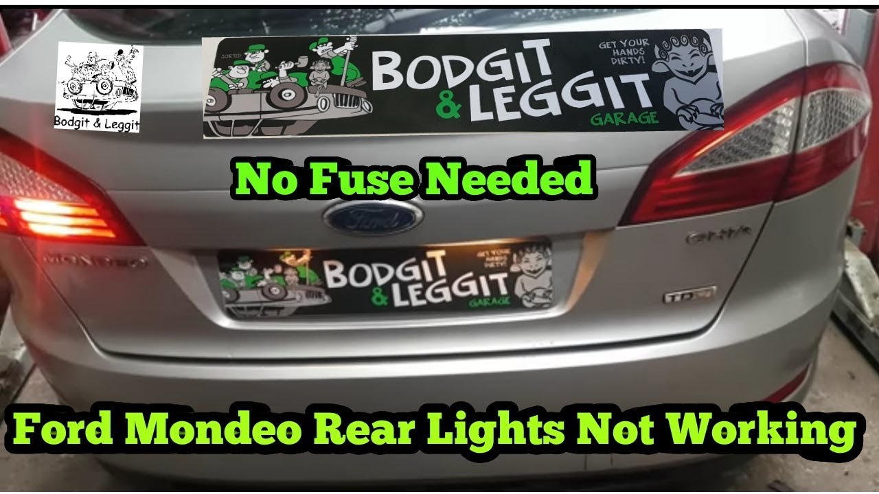 Videos for techs Ford Mondeo parking bulbs not working Part 1