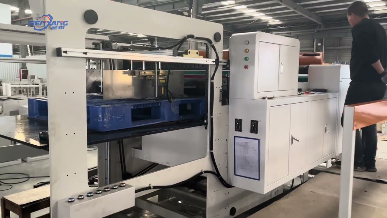 SX SH1100 PET Sheeting Machine Online type