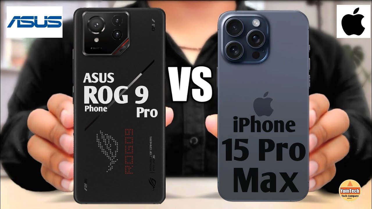 Asus ROG Phone 9 Pro vs iPhone 15 Pro Max