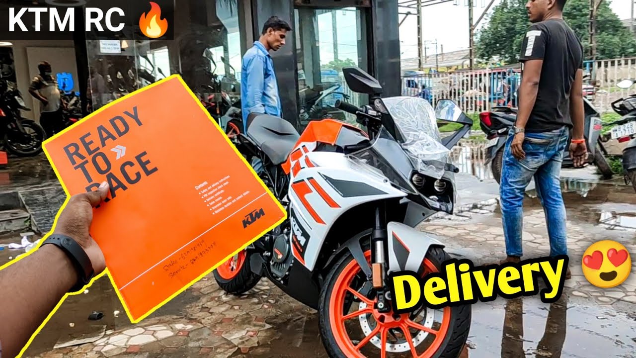 KTM RC 125 BS6 DELIVERY 🔥 || TAKING DELIVERY 2022 ❤️ || #Ktm Rc Old Model Unbelievable India ??😭🤬