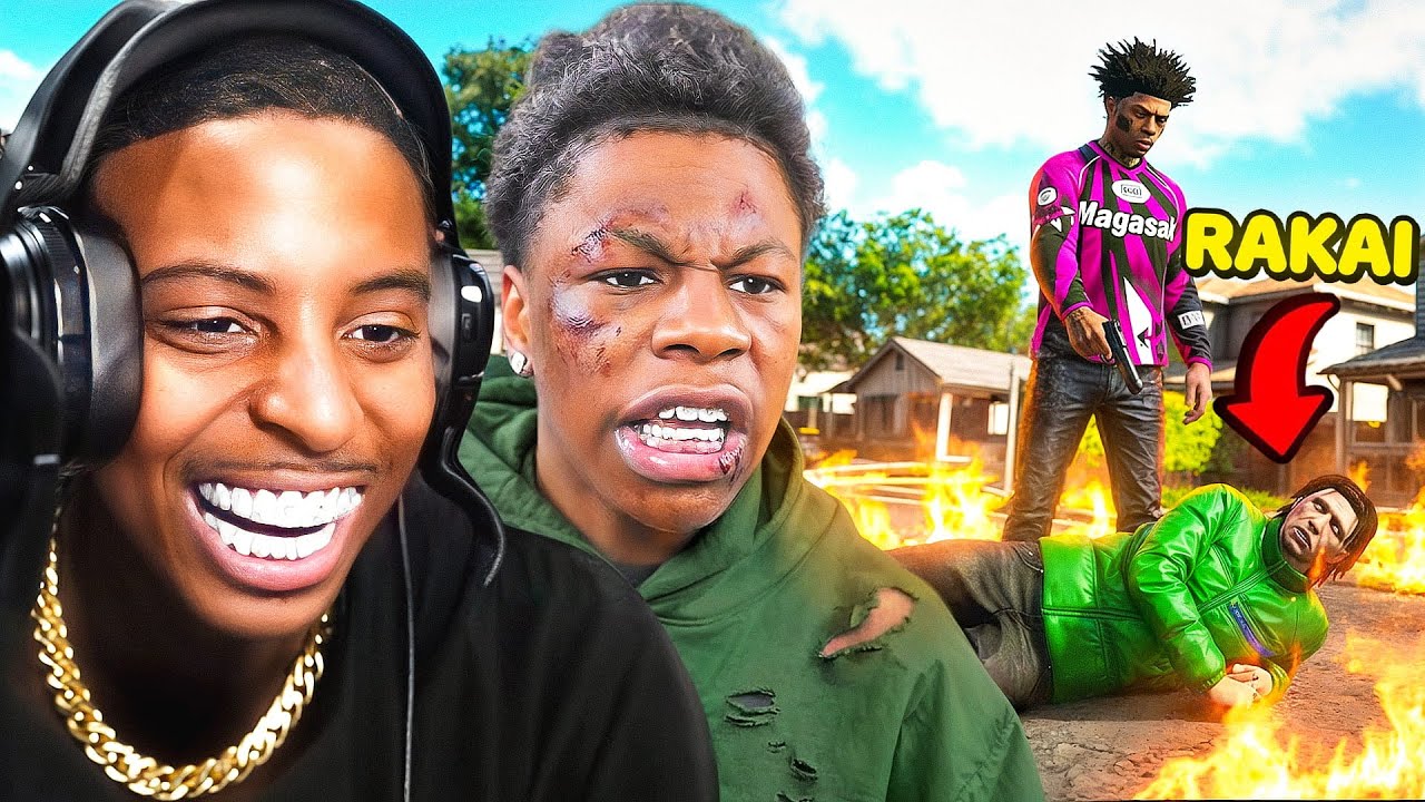 FunnyMike BACKDOORS Rakai In GTA 5 RP.. 😂