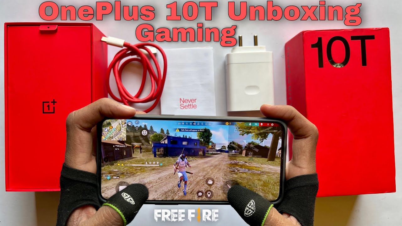 Oneplus 10T unboxing and gaming all features
