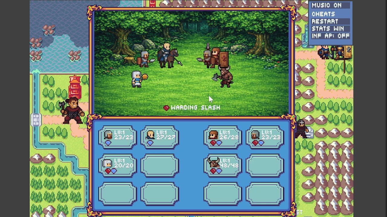 unicorn overlord demake 4