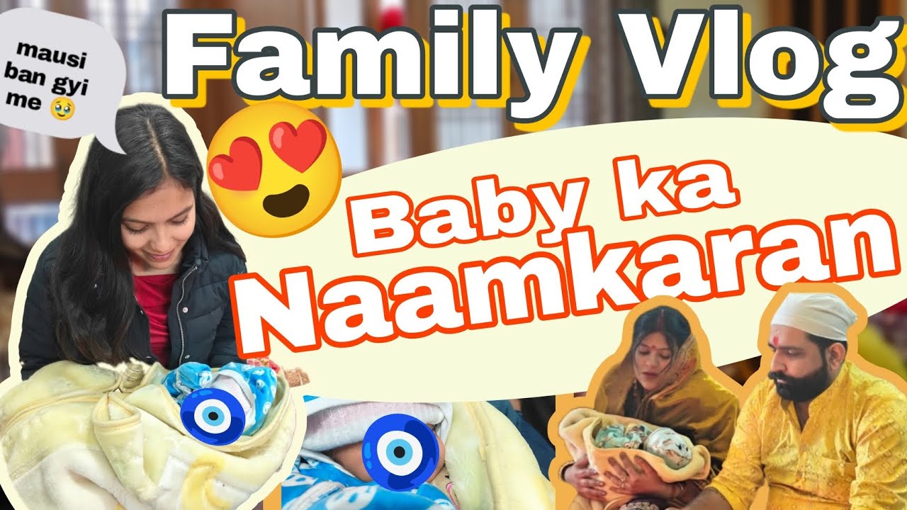 A Day Full of Love, Laughter & Masti 💕 | Naamkaran Vlog👶🏻🧿|