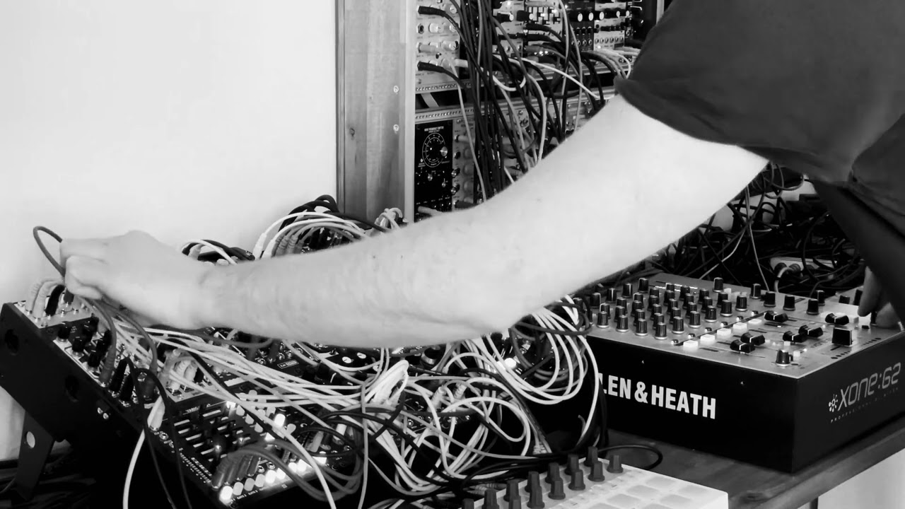 Ambient Modular Techno Live Jam(No Talking)