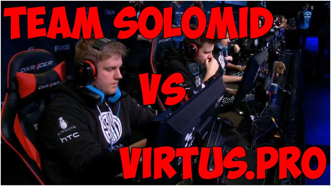 #2 Virtus.Pro vs Team SoloMid последние раунды и овертаймы. ТОП КАМБЕК!