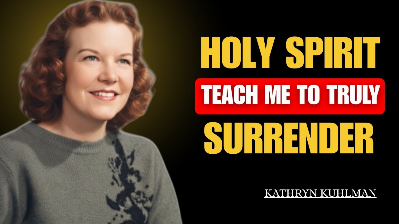 HOLY SPIRIT, Teach Me to Truly SURRENDER to a TRANSFORMED Life into YOUR PRESENCE  with captions