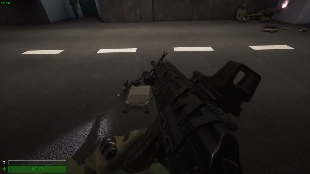 I flanked the counter unit
