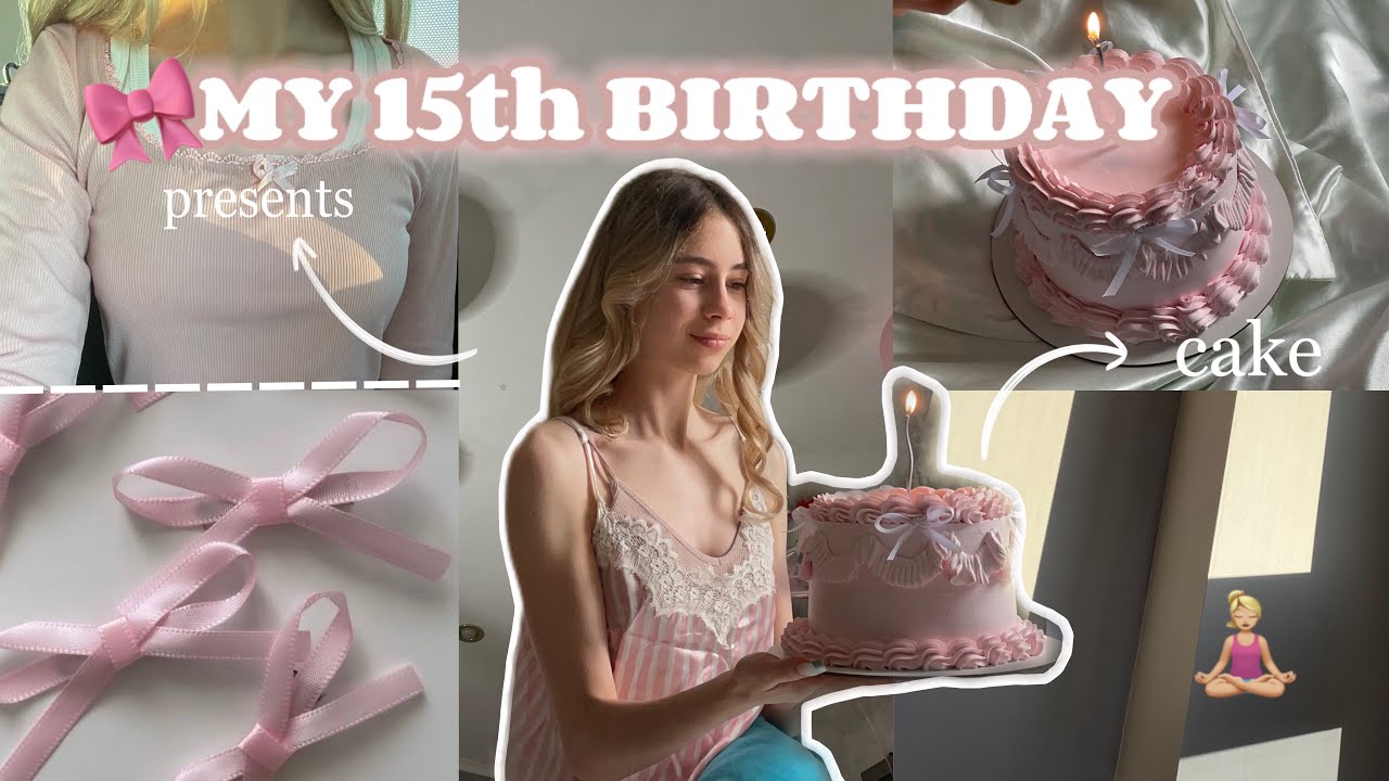 МОЙ 15 ДЕНЬ РОЖДЕНИЯ🎀/MY 15th BIRTHDAY/Подарки/Presents/торт🌷/cake/ море🌊/ sea /