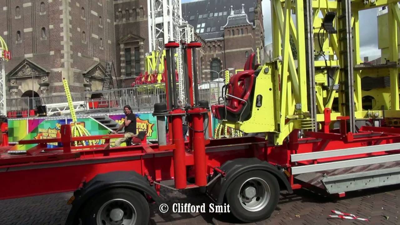 Kermis Hoorn 2016 Transport en opbouw Deel 15