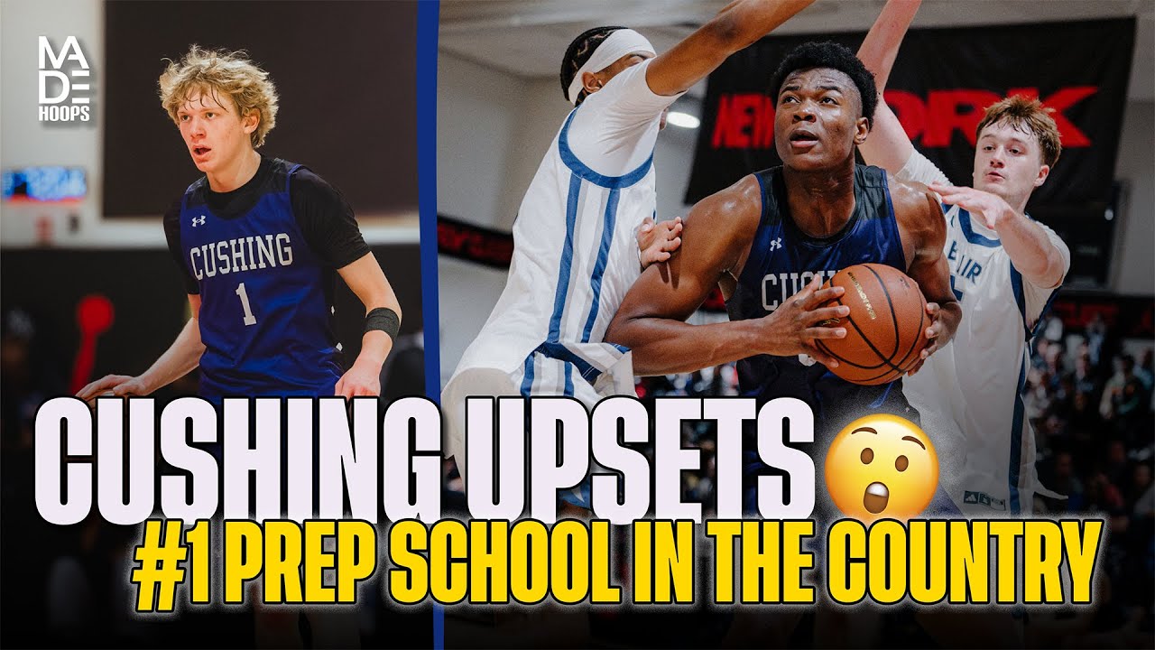 DOWN GOES #1! 🚨 Cushing Academy SHOCKS Blair Academy (Full Recap)