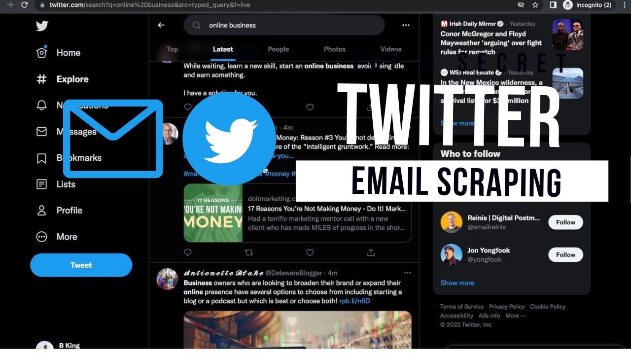 Twitter Email Scraper: How to Extract Emails from Twitter in Minutes