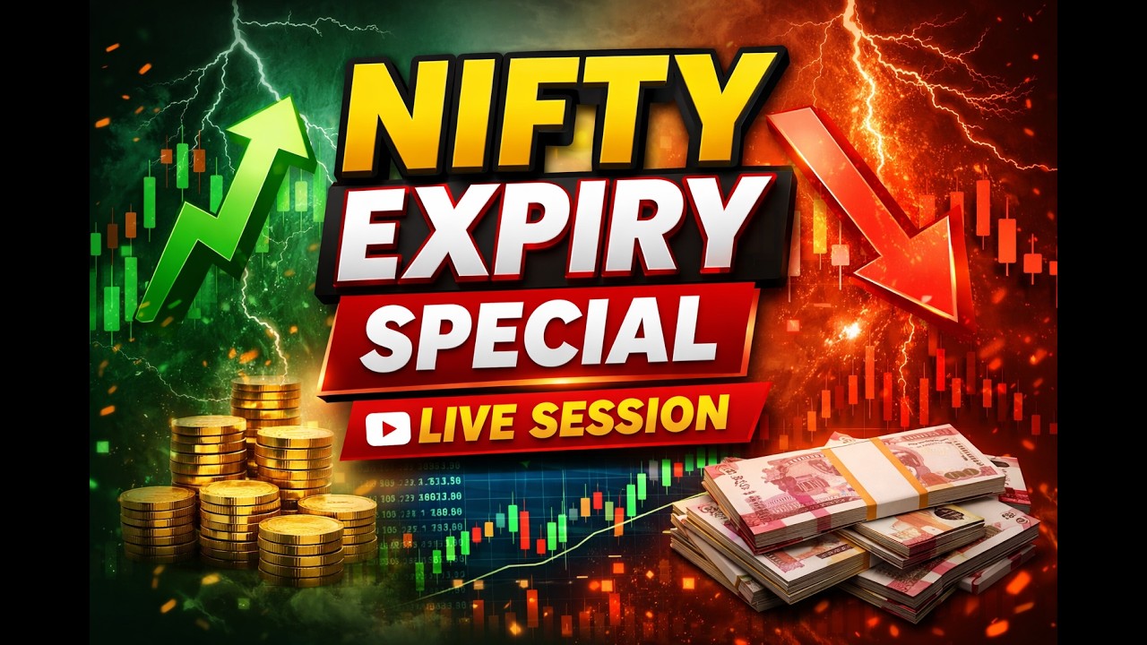 Nifty Expiry Special | Live Market analysis #nifty