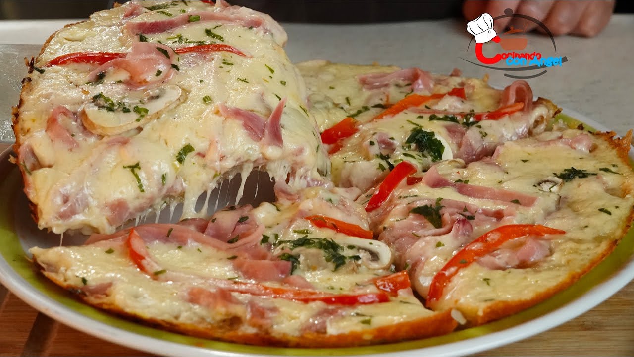 Esta NO TE LA SABIAS Pizza Sin Harina