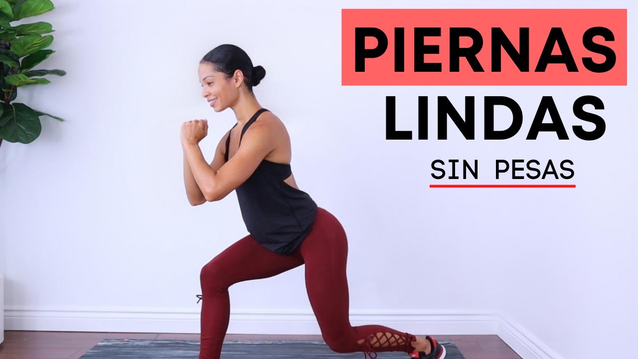 LOS MEJORES EJERCICIOS PARA TONIFICAR PIERNAS Y GLUTEOS EN CASA | Elimina Celulitis
