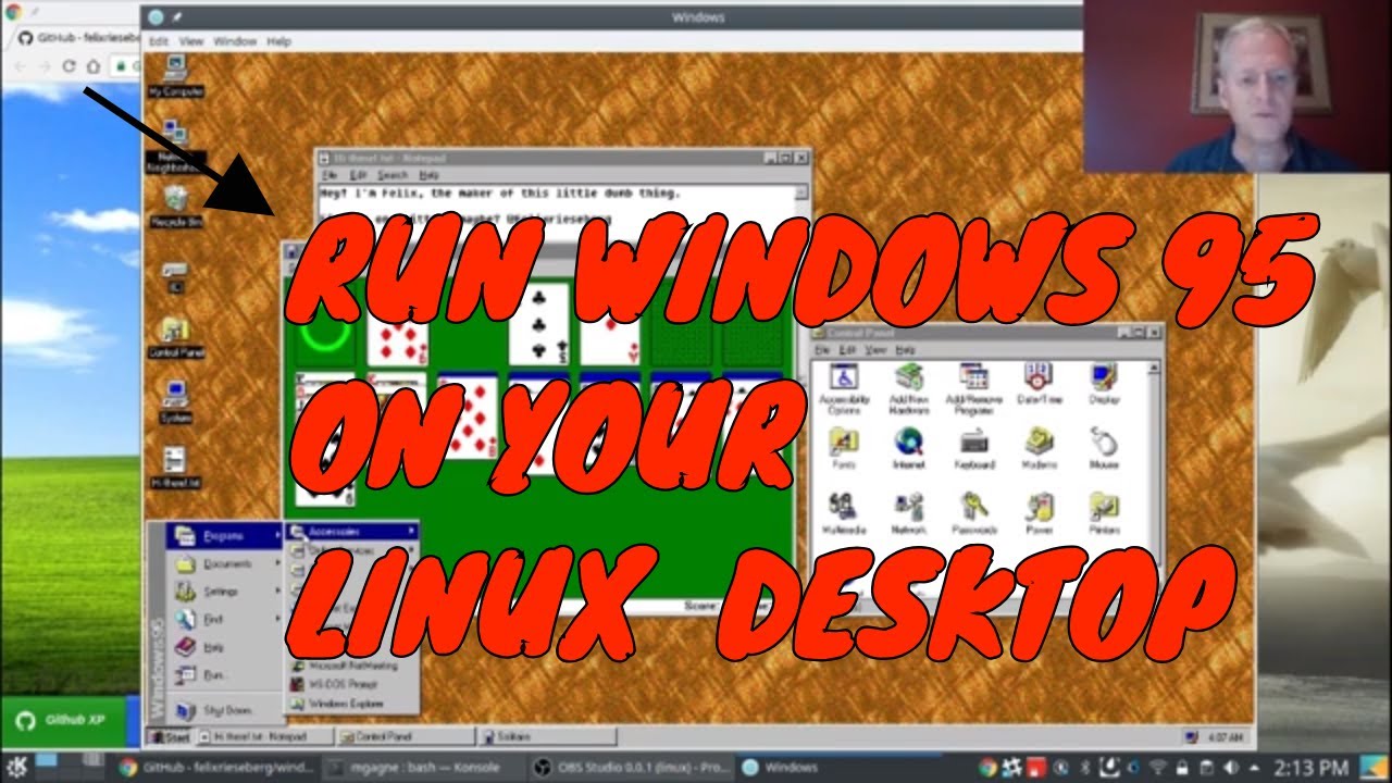 How To Run Windows 95 In A Box, On Your Linux Desktop