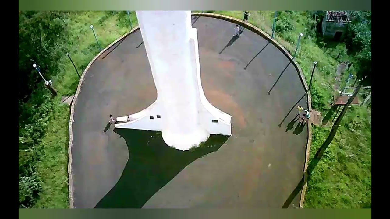 Passeio de drone no morro do Cruzeiro  em São Simão SP 