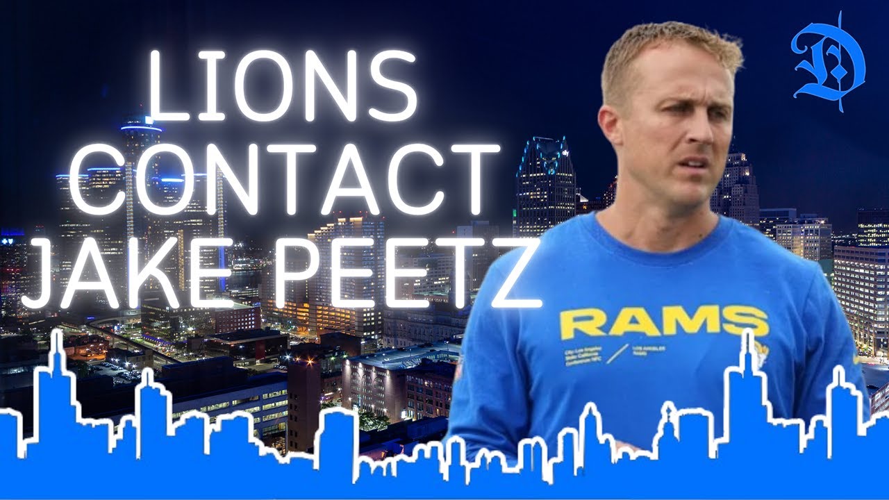 The Detroit Lions Have Reached Out to Jake Peetz | Is He the Answer at Offensive Coordinator?