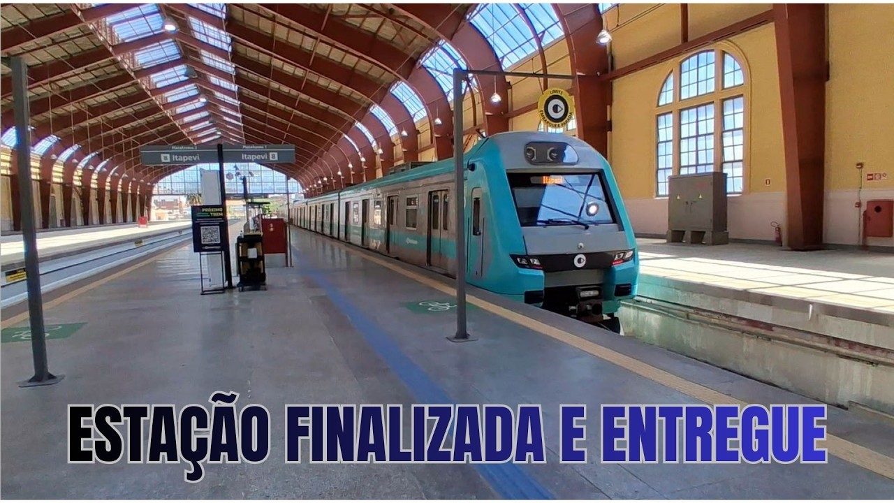 Obras Finalizadas - Uma Nova Estação