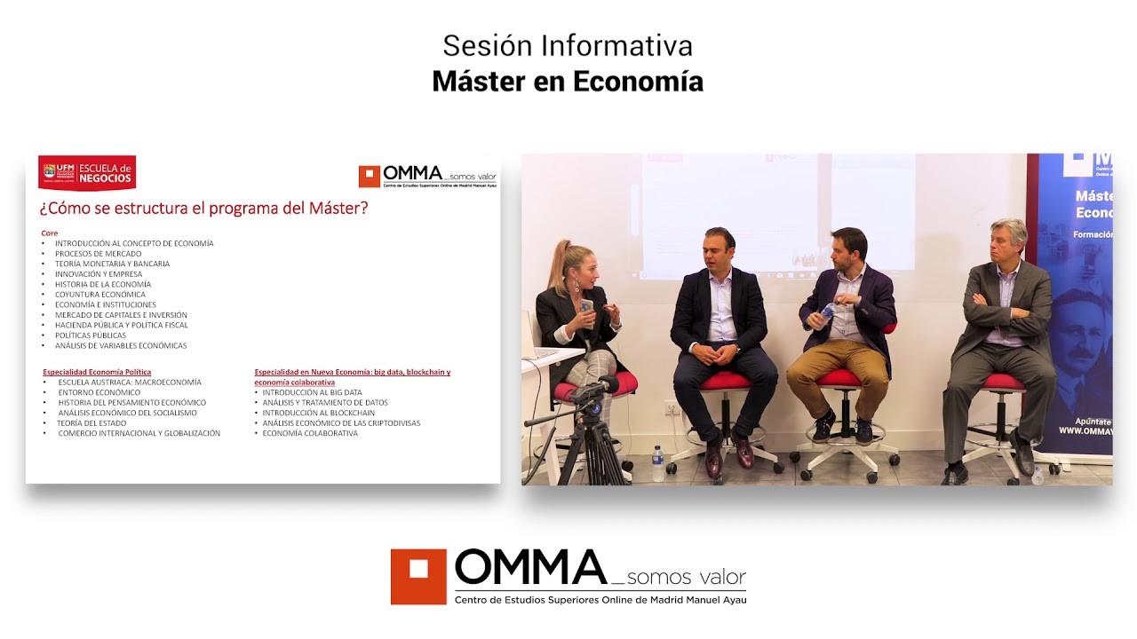 Sesión Informativa | Máster en Economía 2019