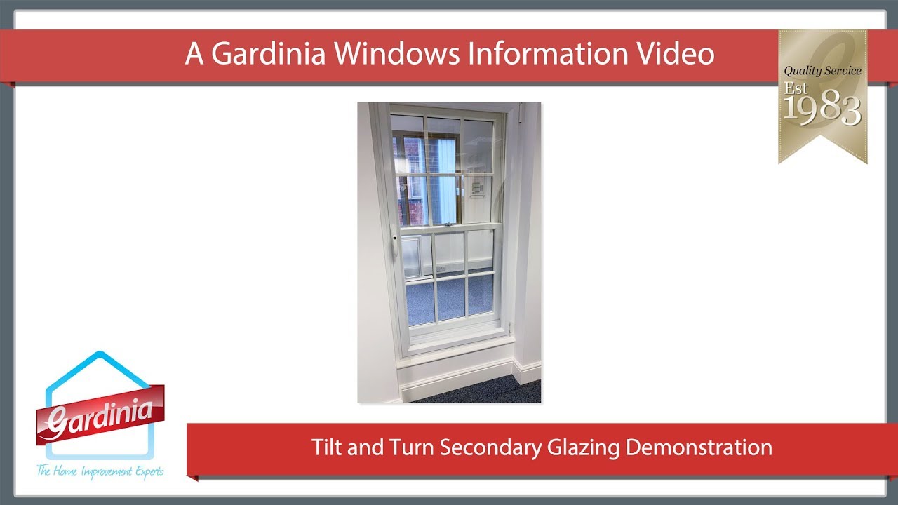 Tilt and Turn Secondary Glazing Window Demonstration