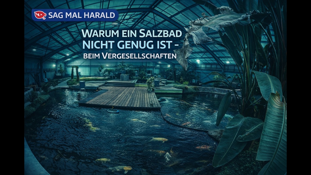 🎥 Sag mal Harald -  Folge 14: Warum ein Salzbad nicht genug ist - beim Vergesellschaften