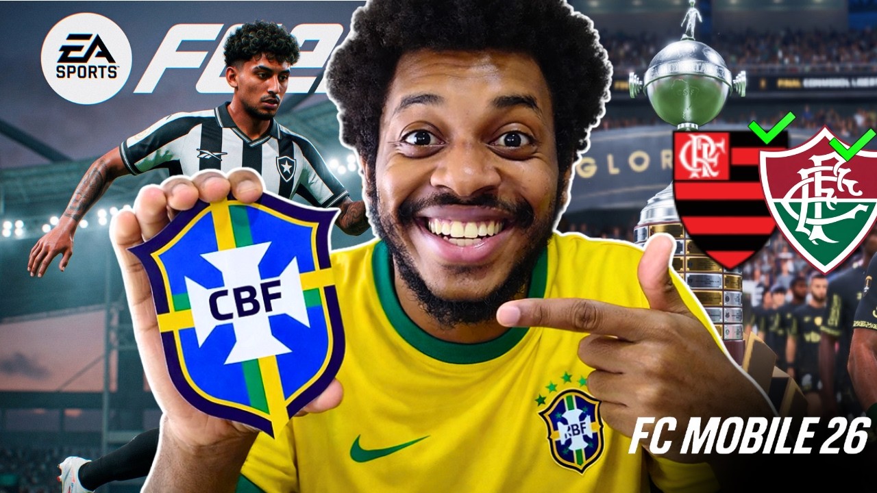 Novos Times Brasileiros no FC Mobile? Libertadores, Seleção e Copa 2026