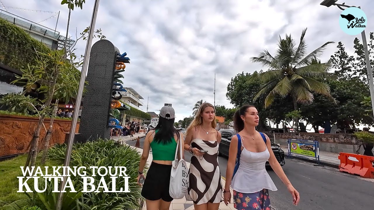 Chill Weekend Walking Around KUTA BALI | Kuta Beach, Kuta Street, Beachwalk Mall Bali Today 2025