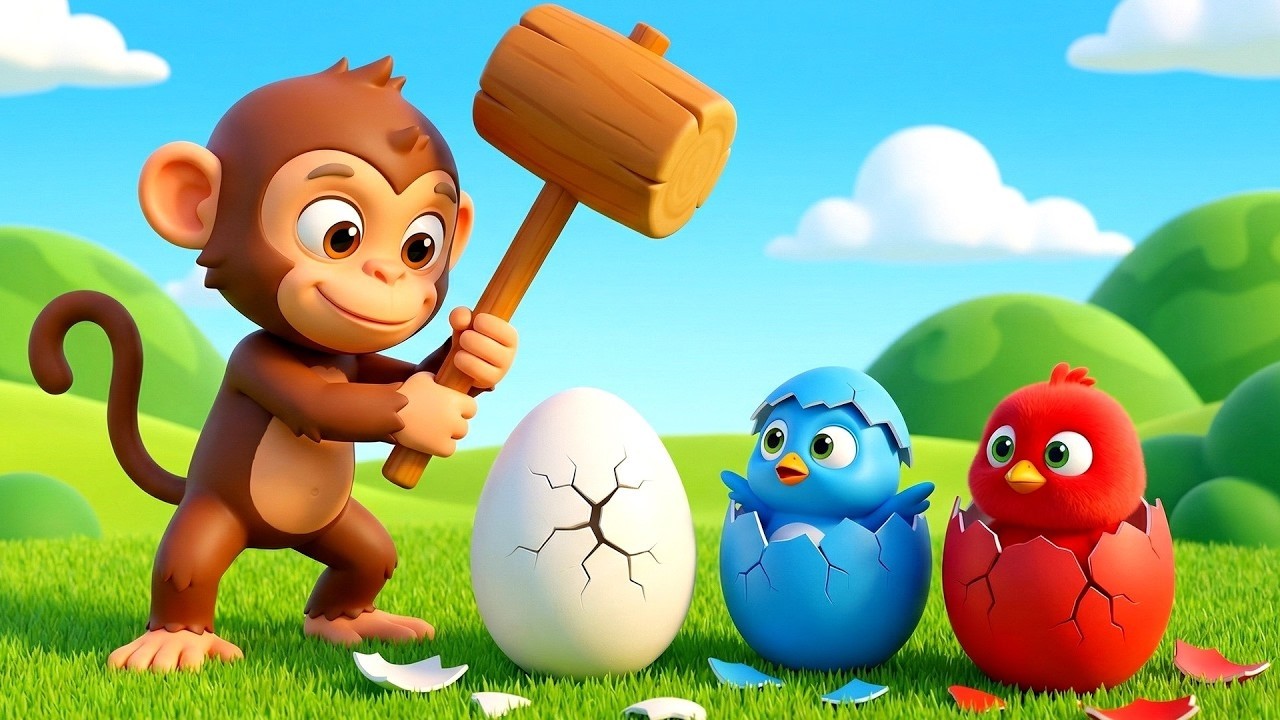 Naughty Monkey Stole The Eggs! 🐒🐣 Emergency at Old MacDonald Farm! 🚨 | Old MacDonald Calls Police 📞