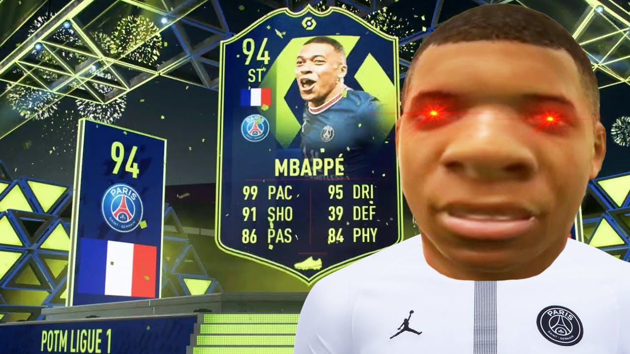 I Completed POTM Mbappe