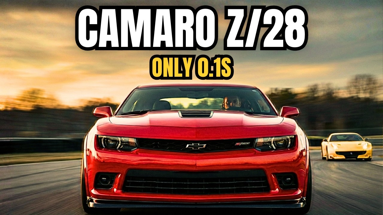 $75K CAMARO Z/28 Was 0.1s Behind Ferrari — The Track Weapon GM Built Too Late