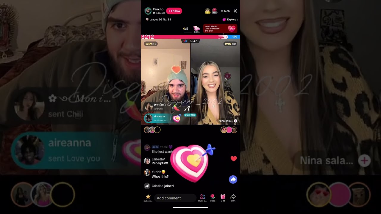 Wendy and Mustang boy Drama on Pancho’s Live (Full Live)
