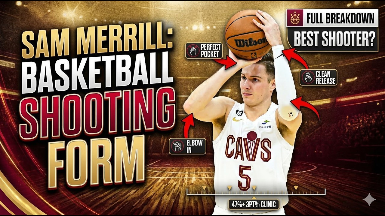 Техника броска Сэма Меррилла в баскетболе