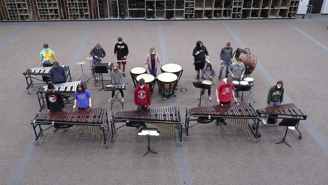 NorthWood Lg Percussion Ensemble - Millennium - ISSMA 2021