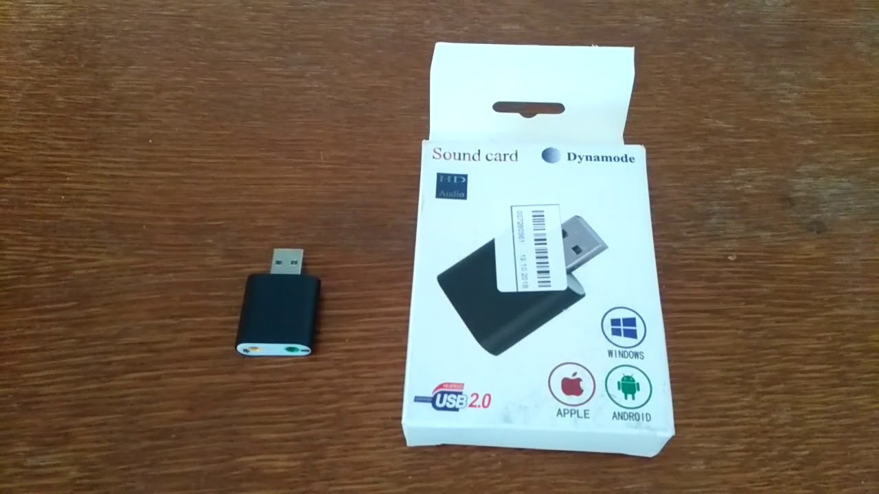 Обзор внешней звуковой карты Адаптер Dynamode USB C Media 108 7.1 каналов