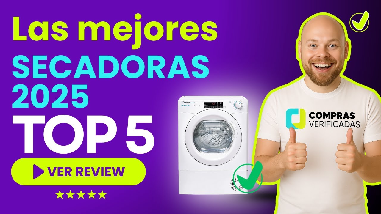 Las 5 Mejores SECADORAS con BOMBA de CALOR 2025 Calidad Precio AMAZON | 👕 Sin Encoger tu Ropa 👕