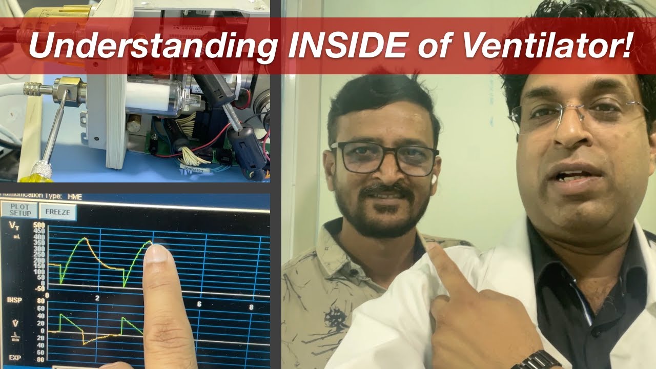 Understanding INSIDE of Ventilator and it's practical application (Flow Sensor Error vs Leaks)
